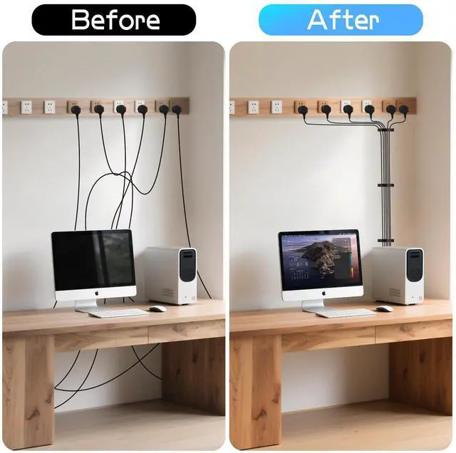Alt view image 7 of 7 - 30pcs Adhesive Cable Wire Clips Kit Black, Outdoor Cable Management Wire Organizer Cord Holder for Under Desk, Car, Wall, TV PC Ethernet Cable