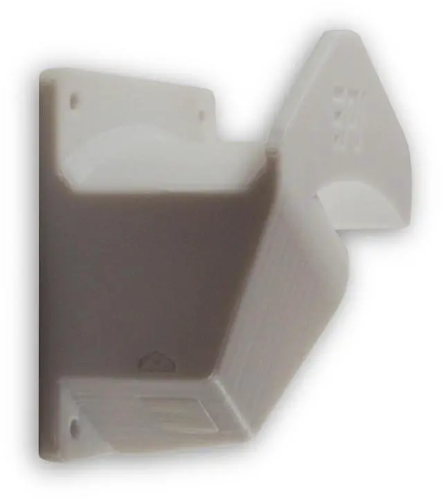 Alt view image 2 of 2 - NACS Tesla Charger Wall Mount - Heavy-Duty Compact Cable Holder for Model Y/3/S/X Cybertruck Rivian Ford Hyundai Kia Chevrolet Nissan & NACS Compatible EVs (Right Side, White)