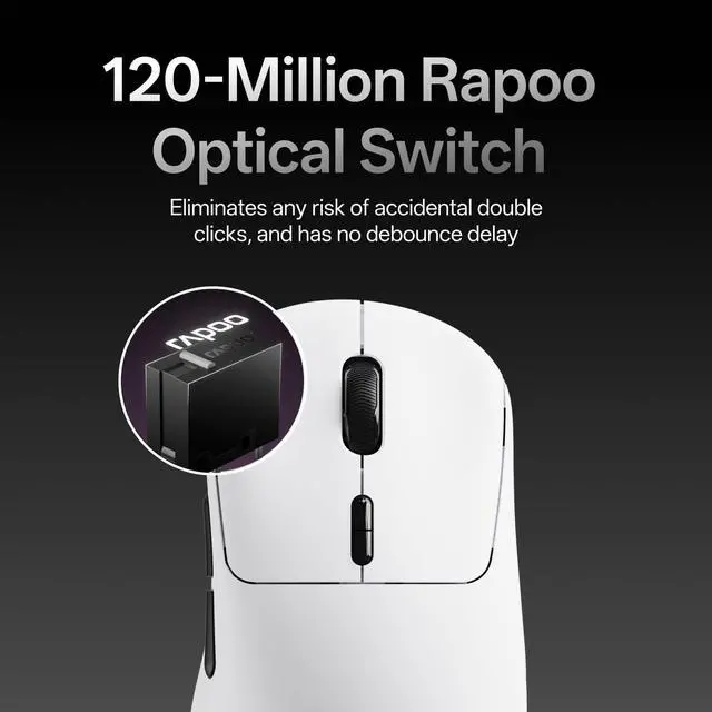 Alt view image 6 of 7 - VT3 MAX Gen-2 Wireless Gaming Mouse, True 8K Wireless Polling Rate, 53g Lightweight, Up to 750 Hr Battery, Nordic nRF54L15 MCU, 120-Million Optical Switch, 10 Programmable Buttons, Macro Enabled