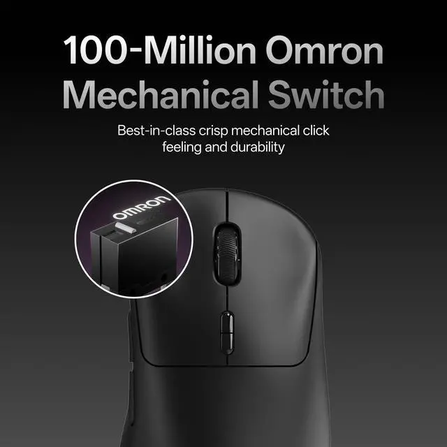 Alt view image 6 of 7 - VT3 Gen-2 Wireless Gaming Mouse, True 8K Wireless Polling Rate, 53g Lightweight, Up to 750 Hr Battery, Nordic nRF54L15 MCU, 100-Million Mechanical Switch, 10 Programmable Buttons, Macro Enabled