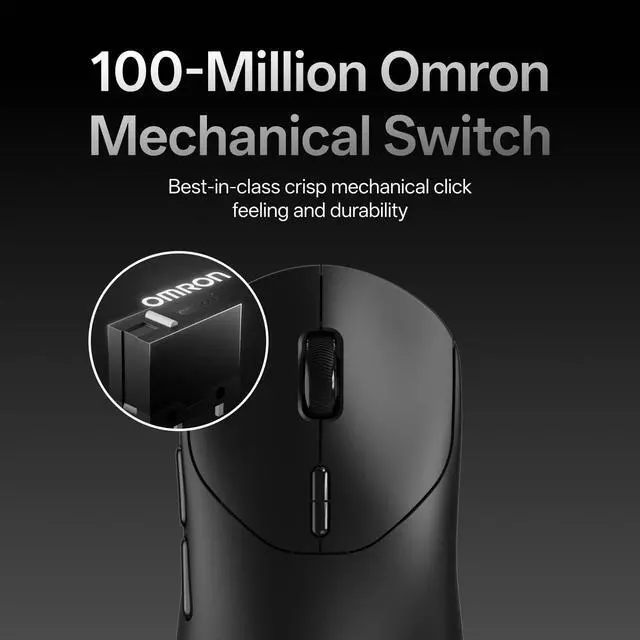 Alt view image 6 of 7 - VT2 Wireless Gaming Mouse, True 8K Wireless Polling Rate, 53g Lightweight, Up to 750 Hr Battery, Nordic nRF54L15 MCU, 100-Million Mechanical Switch, 10 Programmable Buttons, Macro Enabled