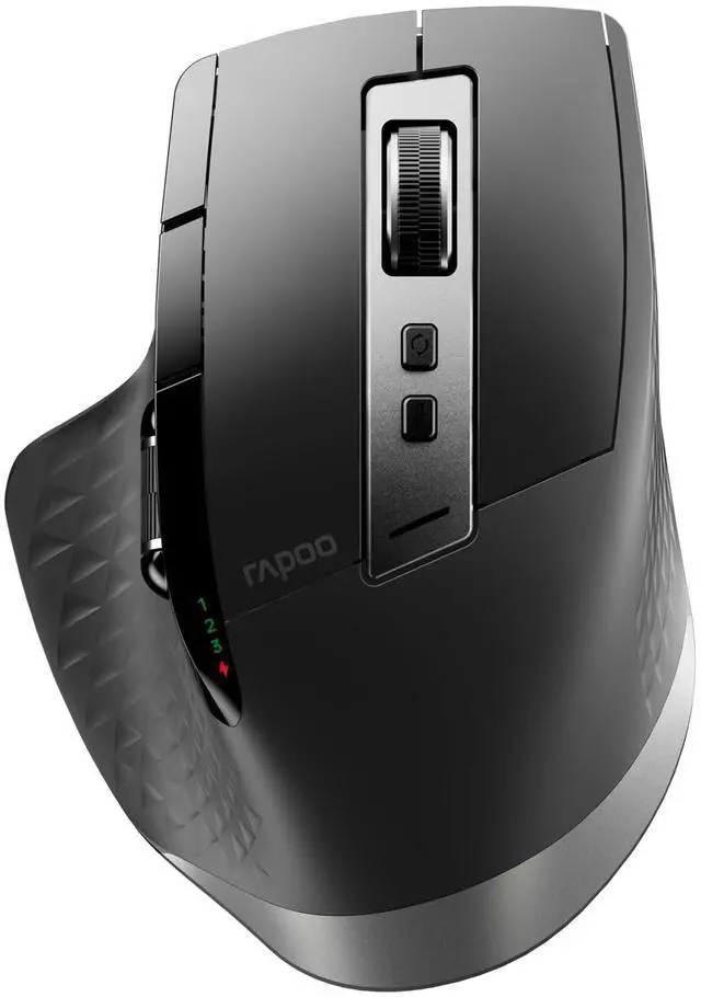 Main image of MT750 Plus Ergonomic Wireless Mouse, Bluetooth 5.0 + 2.4GHz Multi-Device, Upgraded with M+ Cross-Computer Feature, On-Board Memory, USB-C Charging, Receiver Slot, Crisp Clicks, 90-Day Battery