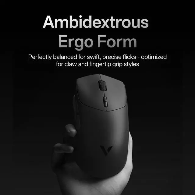 Alt view image 5 of 7 - VT7 MAX Wireless Gaming Mouse, True 8K Wireless Polling Rate, 53g Lightweight, Up to 750 Hr Battery, Nordic nRF54L15 MCU, 120-Million Optical Switch, 10 Programmable Buttons, Macro Enabled