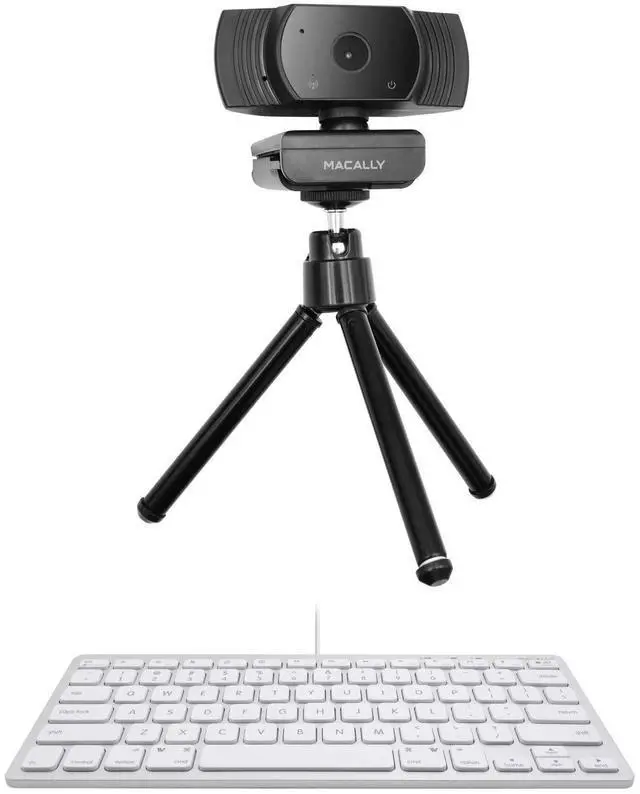 Main image of Mini Keyboard and a 1080P Webcam, Designed for Clear Smooth Streaming