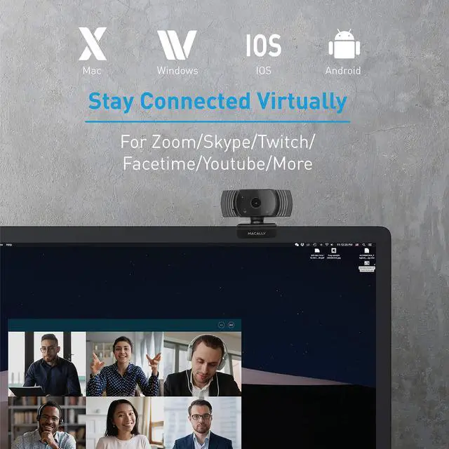 Alt view image 7 of 7 - Mini Keyboard and a 1080P Webcam, Designed for Clear Smooth Streaming
