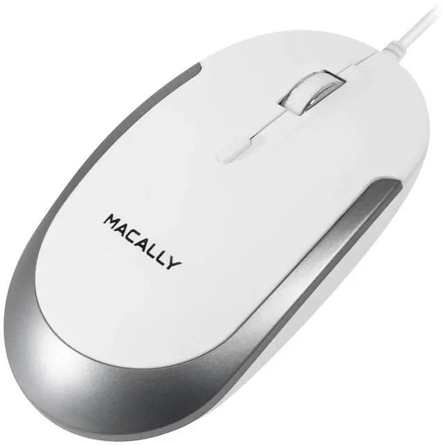 Alt view image 6 of 7 - Slim Wired Keyboard and a Silent Wired Mouse, Classic Apple Essentials
