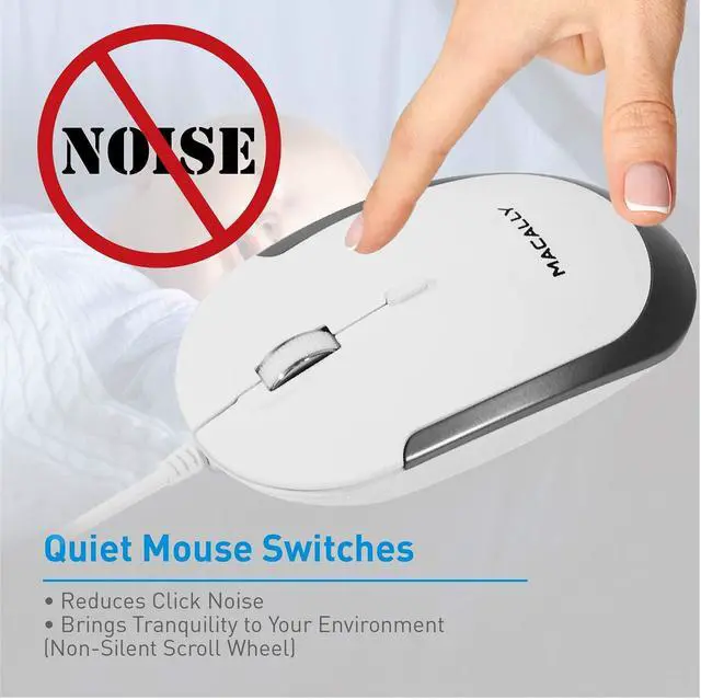 Alt view image 6 of 7 - Ultra Slim Wired Computer Keyboard and a Silent Wired Mouse, Essential Office Accessories