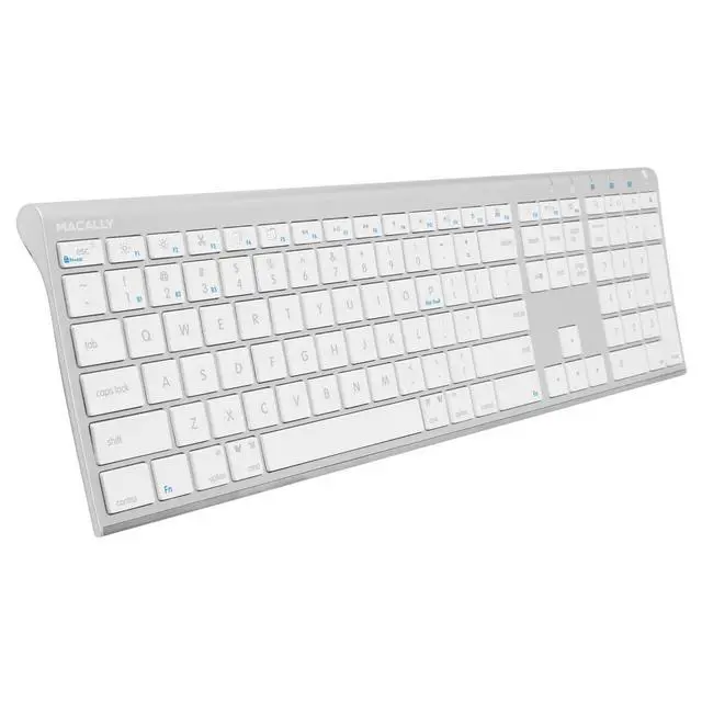 Alt view image 6 of 7 - Wireless Bluetooth Rechargeable Mouse and a Ice White Finish Wireless Bluetooth Keyboard, Classic Apple Aesthetic