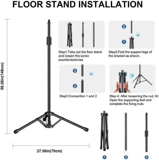 Alt view image 5 of 7 - Professional Studio Recording Microphone Isolation Shield, Pop Filter,High density absorbent foamSuitable for Blue Yeti and other condenser microphones (AO-504 With Stand)