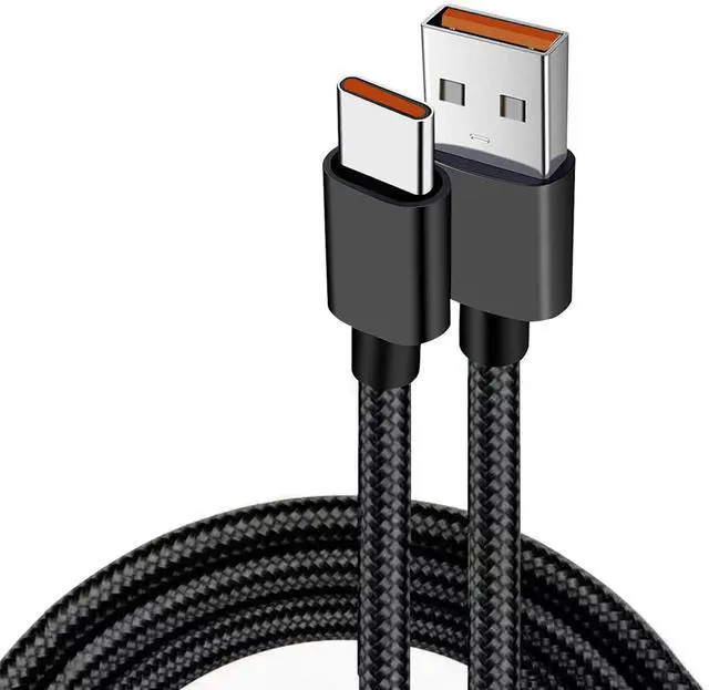 Main image of Podcast Microphone Charger Cable for Zealsound K66 Series/KM8/KD9S, Fifine A6/K688, HyperX QuadCast, Logitech Yeti GX, Razer Seiren V3, BOYA Mini | USB-C Fast Charging 3.3 FT Braided Cord