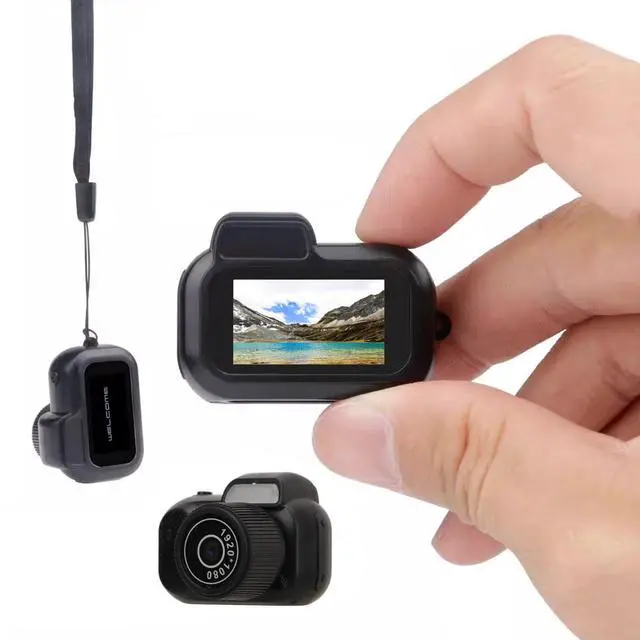 Main image of Mini Keychain Camera, 1080P 2MP Mini Thumb Sized Camera Keychain, Micro Video Camera Camcorder, with 100 Mins Battery Life, for Students, Kids