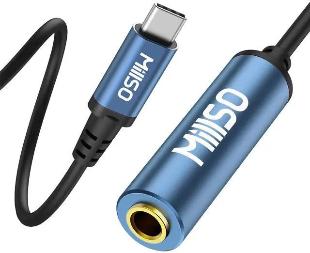 Main image of USB Type C to 1/4 Headphone Adapter TRS 6.35mm Female to USB C Aux Audio Adapter Stereo Jack Adapter for Amplifiers, Mixer, Home Theater, Smartphones, Laptop, 6.35mm Headphones