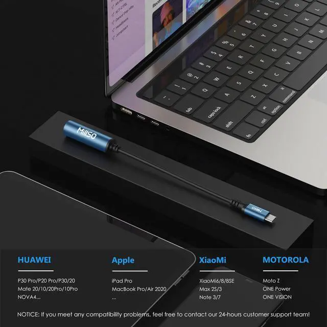 Alt view image 6 of 7 - USB Type C to 1/4 Headphone Adapter TRS 6.35mm Female to USB C Aux Audio Adapter Stereo Jack Adapter for Amplifiers, Mixer, Home Theater, Smartphones, Laptop, 6.35mm Headphones