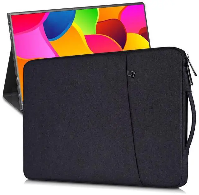 Main image of 17.3 Inch Portable Monitor Carrying Bag Sleeve for EVICIV ZSCMALLS ASUS Acer Bimawen Feiasia CUIUIC Cocopar MAGICRAVEN NexiGo,16.14 x 11.41 Computer Laptop Gaming Monitor Travel Case