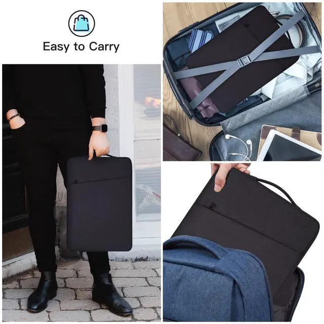 Alt view image 6 of 6 - 17.3 Inch Portable Monitor Carrying Bag Sleeve for EVICIV ZSCMALLS ASUS Acer Bimawen Feiasia CUIUIC Cocopar MAGICRAVEN NexiGo,16.14 x 11.41 Computer Laptop Gaming Monitor Travel Case
