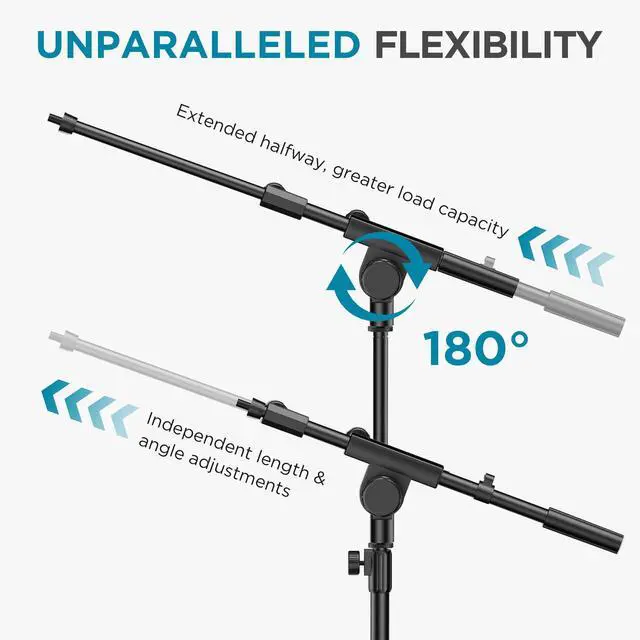 Alt view image 5 of 7 - Overhead Phone Mount Webcam Stand Camera Mount Tripod for Desk