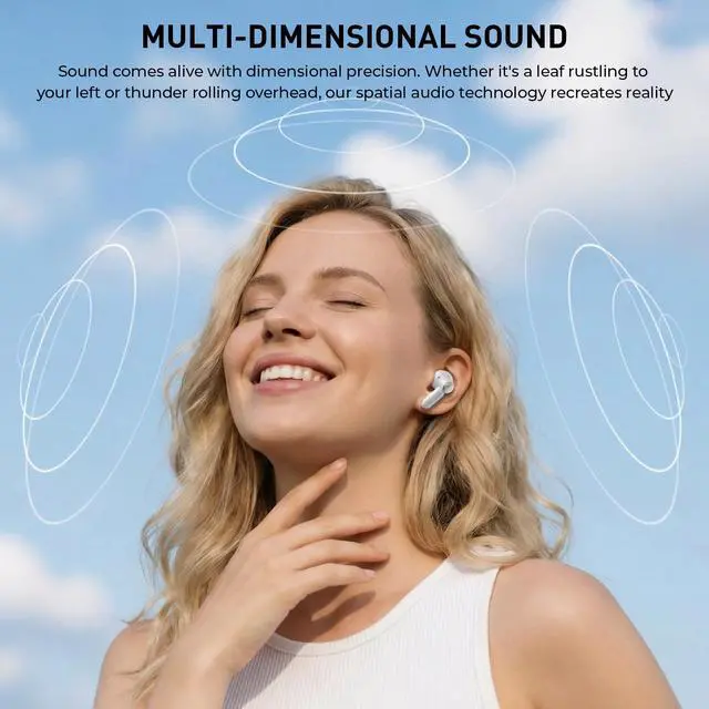 Alt view image 3 of 7 - Wireless Earbuds + Foldable 3-in-1 Charger Bundle, Travel Essentials Kit for iPhone, Magnetic Charging Station for Apple Watch & AirPods