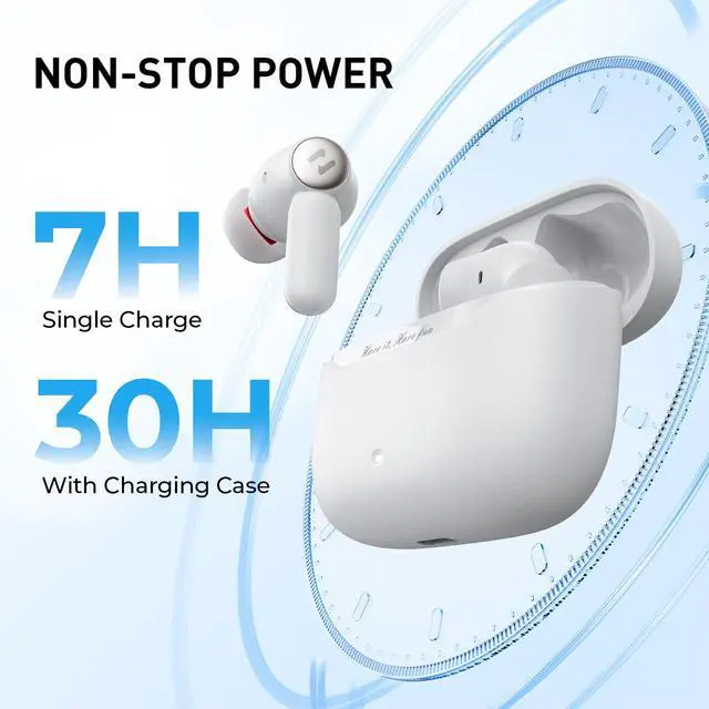 Alt view image 6 of 7 - Wireless Earbuds + Foldable 3-in-1 Charger Bundle, Travel Essentials Kit for iPhone, Magnetic Charging Station for Apple Watch & AirPods