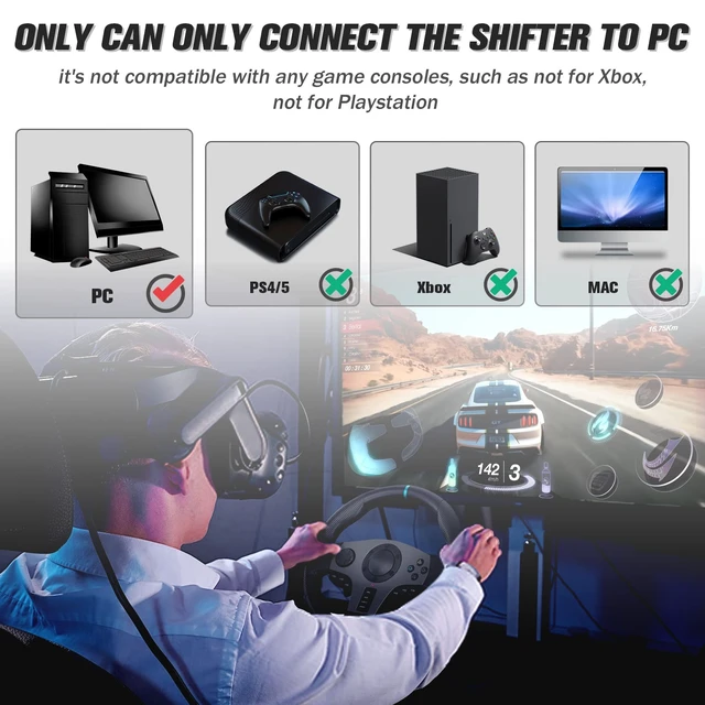 Alt view image 5 of 7 - for Logitech G29 Gearshift to USB Cable Adapter Modification Part Accessories
