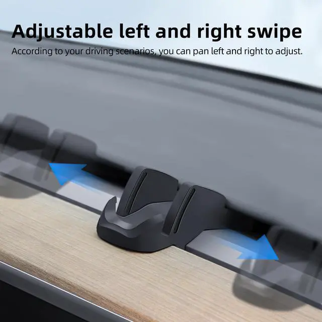 Alt view image 3 of 5 - Dashboard Phone Mount for Tesla Model 3 Y Car Cell Phone Holder Silicone Non-Slip Phone Stand Compatible with All Smartphones (2021-2023 Model 3 & 2021-2024 Model Y)