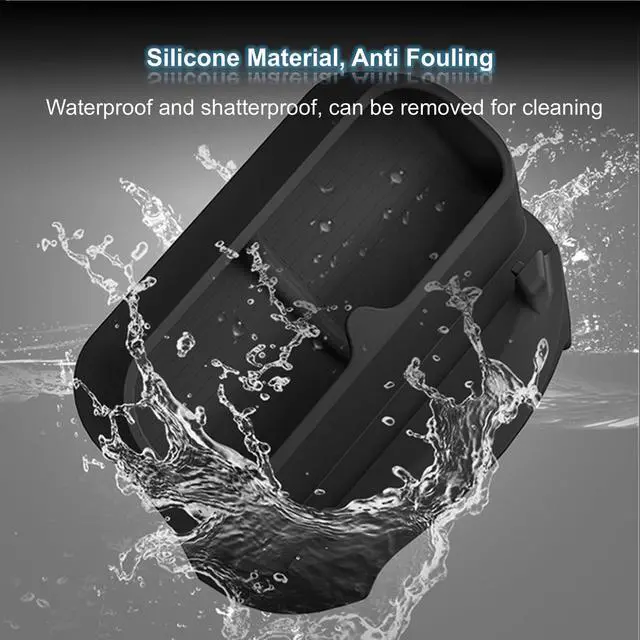 Alt view image 6 of 7 - Silicone Steering Wheel Sunglasses Holder Compatible with Tesla Model Y Juniper 2025, Dashboard Phone Stand Holder, Instrument Panel Tray Sunglasses Box Phone Mount for Tesla Model Y Refresh