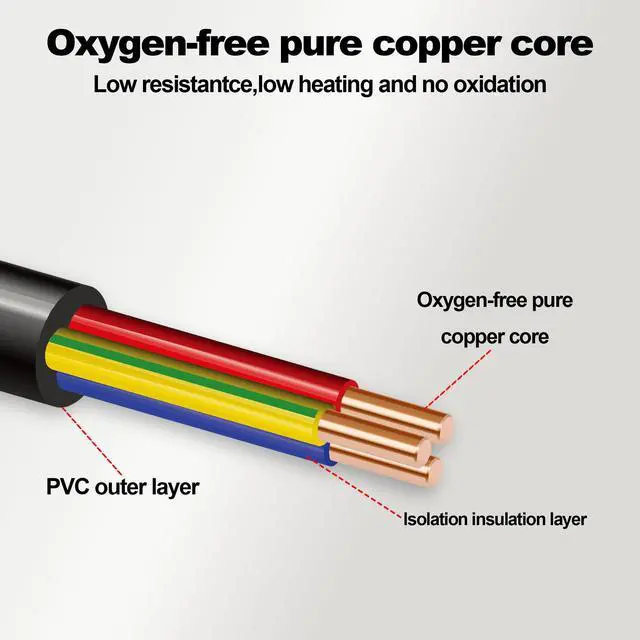 Alt view image 5 of 7 - PowerCon Power Cable AC PowerCon Input to PowerCon Output 20A 3-Pin Power Extension Cable 12AWG for LED Screen Stage Light Audio Video Equipment and More (2Meters)
