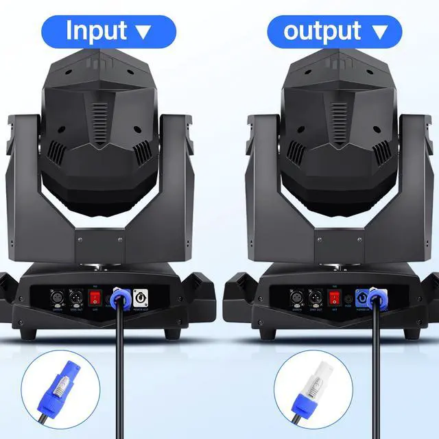 Alt view image 5 of 7 - PowerCon Power Cable,16AWG AC PowerCon Input to PowerCon Output Power Extension Cable for LED Screen Beam Moving Head Light, Stage Lighting Fixture1M/3.3FT