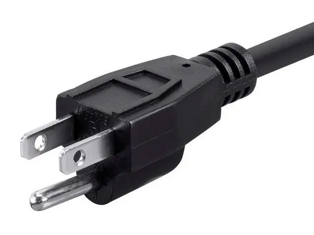 Alt view image 4 of 6 - PowerCON Cable - NEMA 5-15p to powerCON Connector, 16 AWG, 6 Feet, Black - Stage Right Series