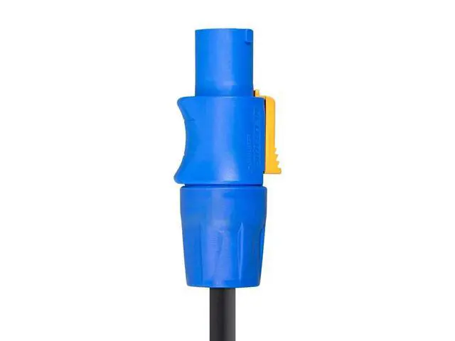 Alt view image 5 of 6 - PowerCON Cable - NEMA 5-15p to powerCON Connector, 16 AWG, 6 Feet, Black - Stage Right Series