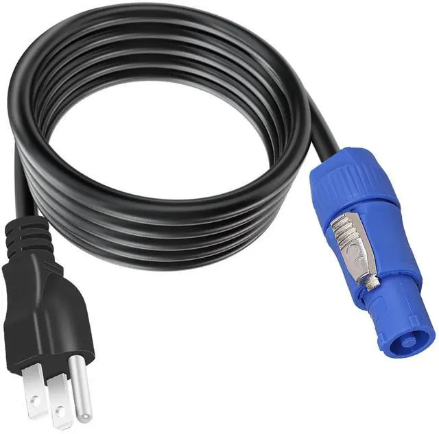 Main image of 3-Prong NEMA 5-15P to PowerCON Cable 20A 3 Pin PowerCon Input Connector to NEMA 5-15P Connector Cord 16AWG for Outdoor Stage Light LED Screen-3.05M/10FT