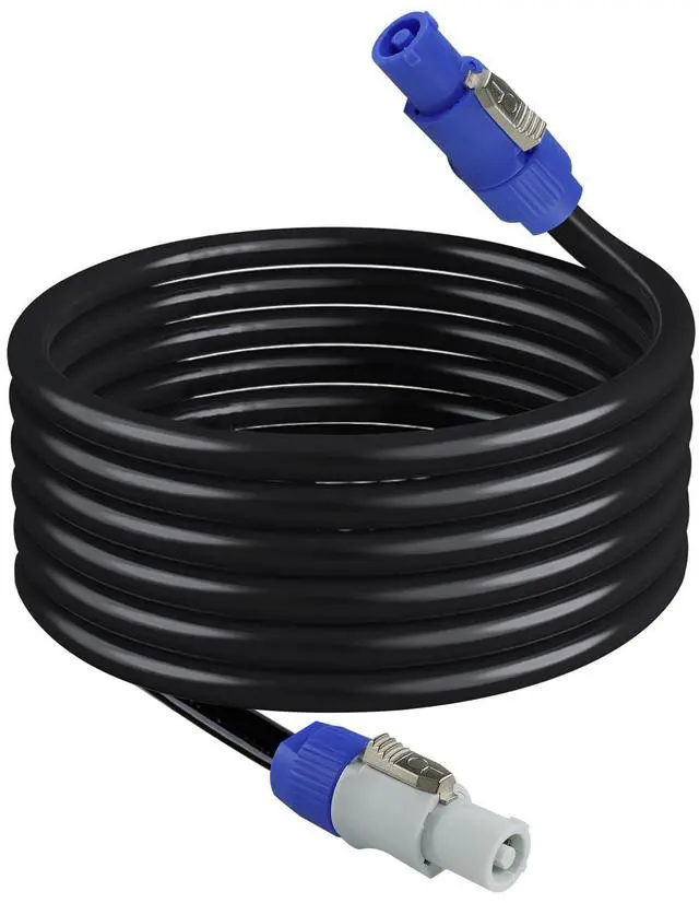 Main image of PowerCon to PowerCon Cable - 6FT NAC3FCA to NAC3FCB 20A AC PowerCon Connector 16AWG 3 Pin Power Extension Cable for Stage Light/LED Screen