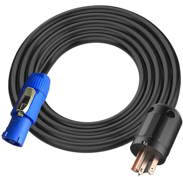 Main image of 11AWG PowerCON Cable,NEMA 5-15p to PowerCON Connector,PowerCON Power Cable 20A 3 Pin PowerCon Input Male Connector Extension Power Wire for Outdoor Stage Light LED Screen-10FT