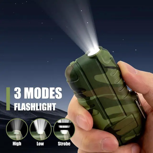 Alt view image 3 of 7 - Waterproof Lighter 2 Pack, Upgrade Camo Lighter