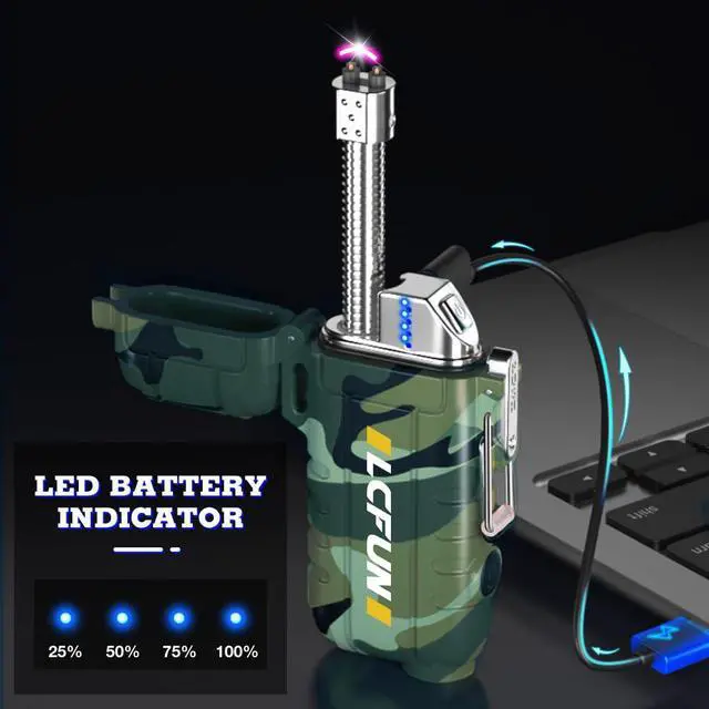 Alt view image 5 of 7 - Campng Lighter 2 Pack, Upgraded Camo Lighter