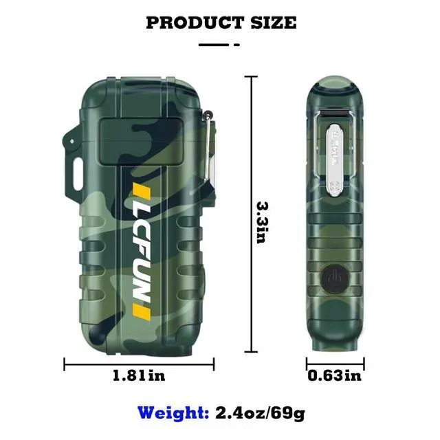Alt view image 6 of 7 - Survival Lighter 2 Pack for Candle, Survival, Camping