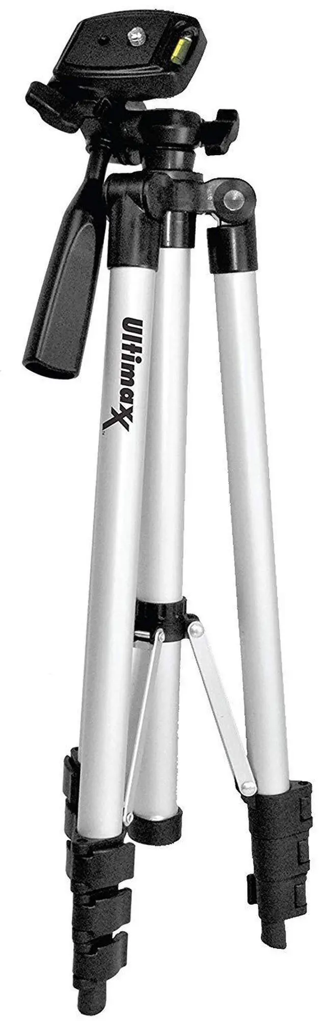 Alt view image 4 of 5 - Lightweight Portable Camera Tripod Stand with Carrying Bag for Sony, Nikon, Canon, Olympus, Pentax, Panasonic, Samsung Cameras and Camcorders (50")