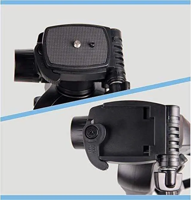 Alt view image 3 of 5 - 44mm Tripod Quick Release QR Plate Replacement Camera Mounting Adapter for Victiv T72, T64, T57 POLAM-FOTO 55"", Ambico, Vista Explorer 60, Sony, Sunpak, Ravelli, Velbon (Pack of 2)