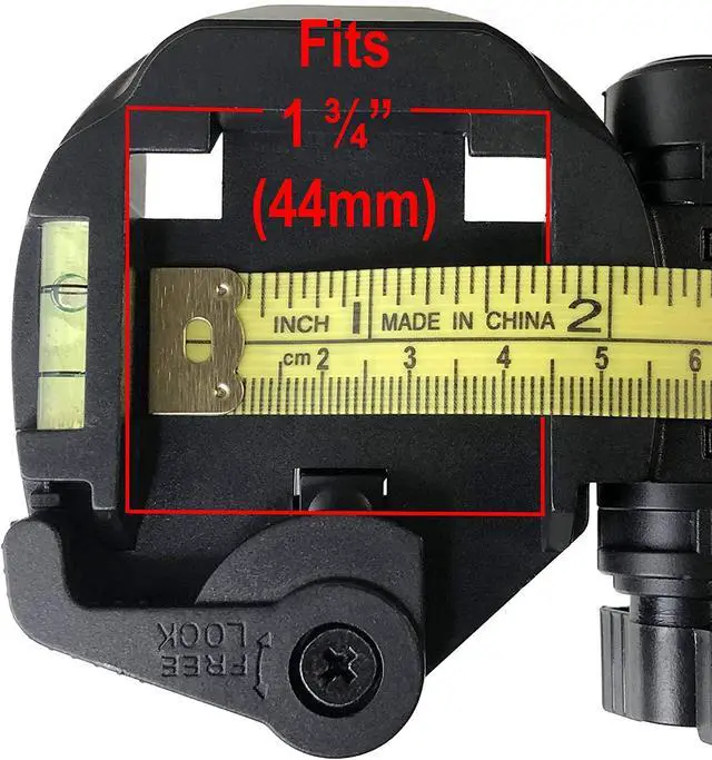 Alt view image 4 of 5 - 44mm Tripod Quick Release QR Plate Replacement Camera Mounting Adapter for Victiv T72, T64, T57 POLAM-FOTO 55"", Ambico, Vista Explorer 60, Sony, Sunpak, Ravelli, Velbon (Pack of 2)
