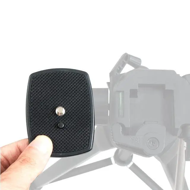 Alt view image 7 of 7 - Quick Release Plate Mount Board Compatible with Amazon Basics 60" Tripod Vct668 St666 690 Camera Tripod (43x43mm/1.69 * 1.69In)