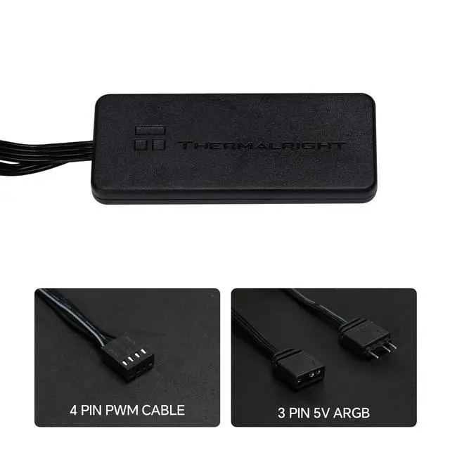 Alt view image 4 of 4 - TL-M12Q Modular Fan Connectors, Cable Adapters(Black)