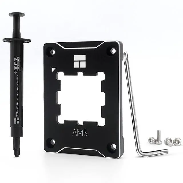 Main image of AM5 Secure Frame Black, Anti-Bending CPU Contact Frame for AMD Socket