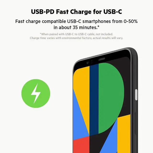 Alt view image 5 of 5 - 36-Watt Dual-USB Car Charger - Power Delivery 2 18W USB-C Ports with PPS Charging Apple iPhone 14, 14 Pro, 14 Pro Max, iPhone 13, 13 Pro, 13 Pro Max Samsung Galaxy, AirPods - USB-C Charger