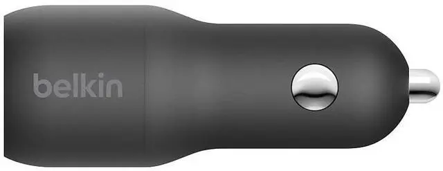 Main image of 37 Watt Dual USB Car Charger - Power Delivery 25W USB C Port & 12W USB A Port for PPS Charging Apple iPhone 14, 14 Pro, 14 Pro Max, iPhone 13, Samsung Galaxy, AirPods - Included Lightning Cable