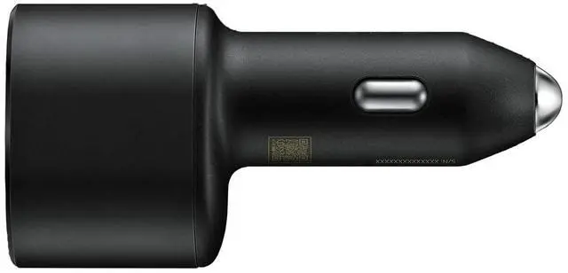 Alt view image 2 of 5 - Super Fast Dual Car Charger (45W+15W) Dual Ports USB-C & USB-A - Black - EP-L5300XBEGWW