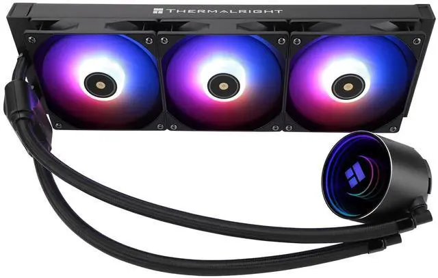 Main image of Frozen Notte 360 Black ARGB Water Cooling CPU Cooler, 360 Black CPU Cooler Specifications, 3×120mm PWM Fans, S-FDB V2 Bearings, Suitable for AMD/AM4, Intel LGA 1700/1150/1200/2011/2066