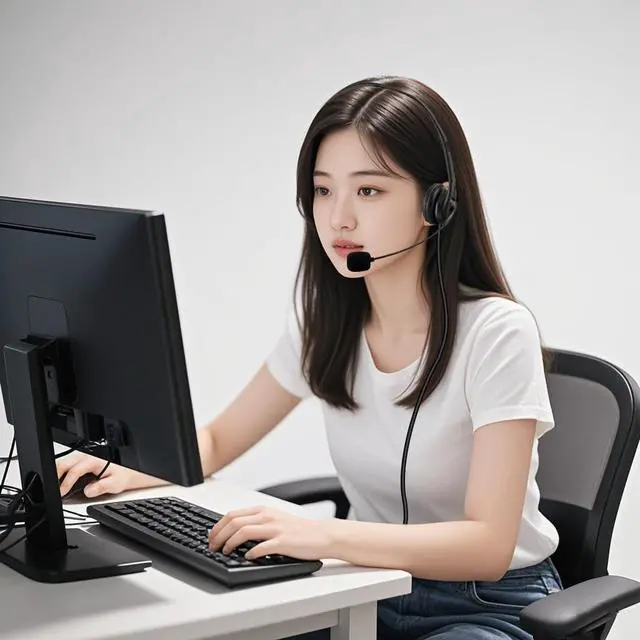 Alt view image 5 of 6 - Computer USB Headset with Mic, Wired Headphones with Microphone for PC, Laptop (Black Slender)