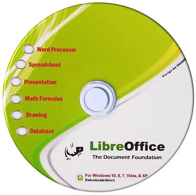 Main image of Office Suite for Windows 10 8 7 Vista XP by Libre Office Software and Computer Guide - Compatible with Microsoft Office files Word, Excel and PowerPoint