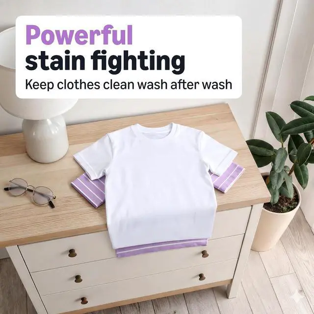 Alt view image 8 of 8 - Amazon Basics Concentrated Liquid Laundry Detergent, Lavender Scent, 82.5 fl oz, 110 Loads, HE & SepticSafe