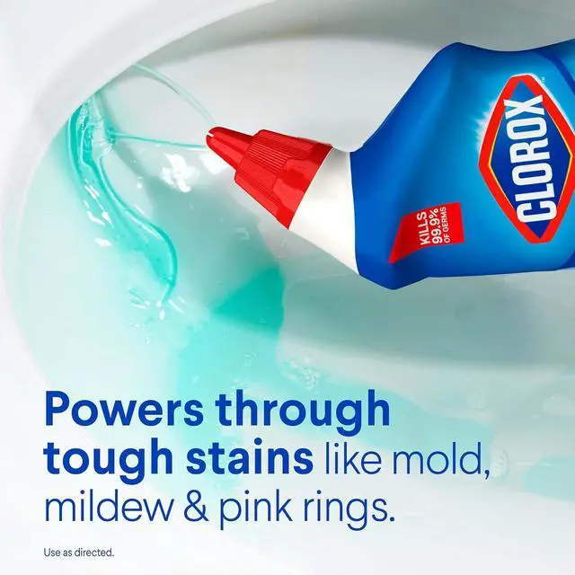 Alt view image 8 of 12 - Clorox Clinging Bleach Gel Toilet Bowl Cleaner, Ocean Mist Scent, 24 fl oz, Pack of 2, Kills 99.9% Bacteria & Viruses