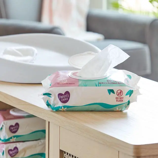 Alt view image 5 of 6 - Parent's Choice Fresh Scent Baby Wipes, 300 Count (Select for More Options)